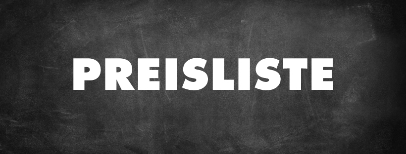 Taxidrucksachen_Preisliste